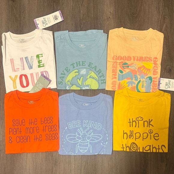 charlie & Scout Other - Girls Tees Bundle of 6 size 5/6
